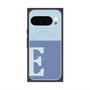 プレミアムスクエアケース with Pixelsnap［ オリジナル - initial two tone - E blue ］