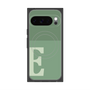 プレミアムスクエアケース with Pixelsnap［ オリジナル - initial two tone - E green ］
