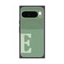 プレミアムスクエアケース with Pixelsnap［ オリジナル - initial two tone - E green ］