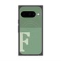 プレミアムスクエアケース with Pixelsnap［ オリジナル - initial two tone - F green ］