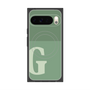 プレミアムスクエアケース with Pixelsnap［ オリジナル - initial two tone - G green ］