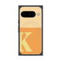 プレミアムスクエアケース with Pixelsnap［ オリジナル - initial two tone - K orange ］