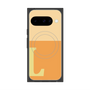 プレミアムスクエアケース with Pixelsnap［ オリジナル - initial two tone - L orange ］