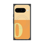 プレミアムスクエアケース with Pixelsnap［ オリジナル - initial two tone - O orange ］