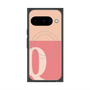 プレミアムスクエアケース with Pixelsnap［ オリジナル - initial two tone - Q pink ］
