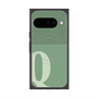 プレミアムスクエアケース with Pixelsnap［ オリジナル - initial two tone - Q green ］