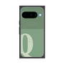 プレミアムスクエアケース with Pixelsnap［ オリジナル - initial two tone - Q green ］