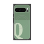 プレミアムスクエアケース with Pixelsnap［ オリジナル - initial two tone - Q green ］
