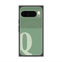 プレミアムスクエアケース with Pixelsnap［ オリジナル - initial two tone - Q green ］