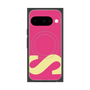 プレミアムスクエアケース with Pixelsnap［ オリジナル - initial color - S pink ］