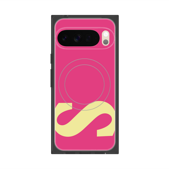 プレミアムスクエアケース with Pixelsnap［ オリジナル - initial color - S pink ］