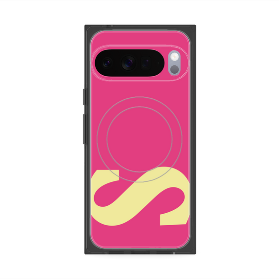 プレミアムスクエアケース with Pixelsnap［ オリジナル - initial color - S pink ］