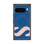 プレミアムスクエアケース with Pixelsnap［ オリジナル - initial color - S navy ］