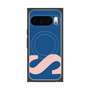 プレミアムスクエアケース with Pixelsnap［ オリジナル - initial color - S navy ］