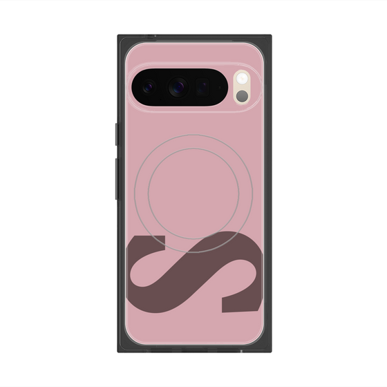 プレミアムスクエアケース with Pixelsnap［ オリジナル - initial color - S dusty pink ］