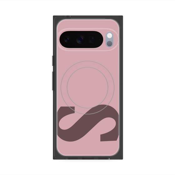 プレミアムスクエアケース with Pixelsnap［ オリジナル - initial color - S dusty pink ］