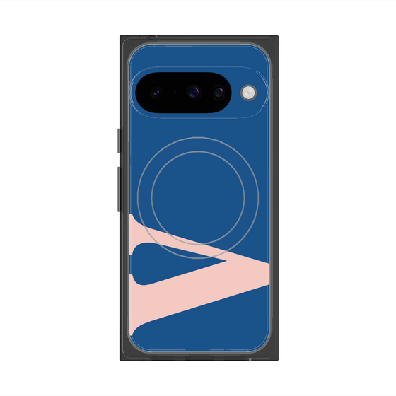 プレミアムスクエアケース with Pixelsnap［ オリジナル - initial color - V navy ］