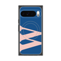 プレミアムスクエアケース with Pixelsnap［ オリジナル - initial color - W navy ］