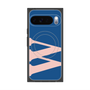 プレミアムスクエアケース with Pixelsnap［ オリジナル - initial color - W navy ］