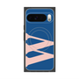 プレミアムスクエアケース with Pixelsnap［ オリジナル - initial color - W navy ］