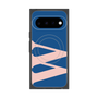 プレミアムスクエアケース with Pixelsnap［ オリジナル - initial color - W navy ］