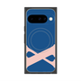 プレミアムスクエアケース with Pixelsnap［ オリジナル - initial color - X navy ］