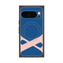 プレミアムスクエアケース with Pixelsnap［ オリジナル - initial color - X navy ］