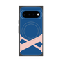 プレミアムスクエアケース with Pixelsnap［ オリジナル - initial color - X navy ］