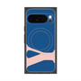 プレミアムスクエアケース with Pixelsnap［ オリジナル - initial color - Y navy ］