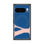 プレミアムスクエアケース with Pixelsnap［ オリジナル - initial color - Y navy ］