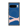 プレミアムスクエアケース with Pixelsnap［ オリジナル - initial color - Y navy ］