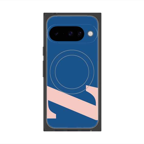 プレミアムスクエアケース with Pixelsnap［ オリジナル - initial color - Z navy ］