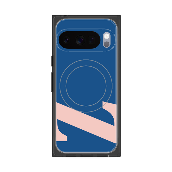 プレミアムスクエアケース with Pixelsnap［ オリジナル - initial color - Z navy ］