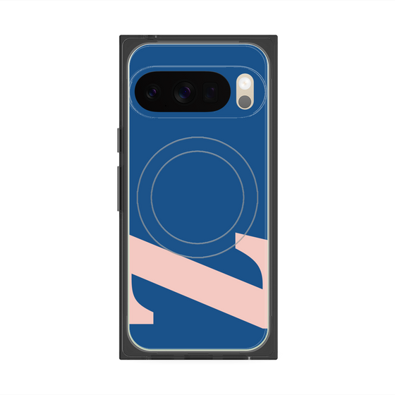 プレミアムスクエアケース with Pixelsnap［ オリジナル - initial color - Z navy ］