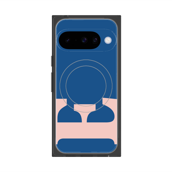 プレミアムスクエアケース with Pixelsnap［ オリジナル - initial color - E navy ］