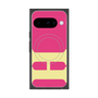 プレミアムスクエアケース with Pixelsnap［ オリジナル - initial color - H pink ］
