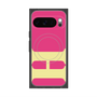 プレミアムスクエアケース with Pixelsnap［ オリジナル - initial color - H pink ］