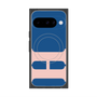プレミアムスクエアケース with Pixelsnap［ オリジナル - initial color - H navy ］