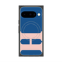 プレミアムスクエアケース with Pixelsnap［ オリジナル - initial color - H navy ］