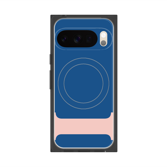 プレミアムスクエアケース with Pixelsnap［ オリジナル - initial color - I navy ］