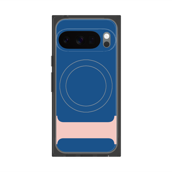 プレミアムスクエアケース with Pixelsnap［ オリジナル - initial color - I navy ］