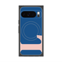 プレミアムスクエアケース with Pixelsnap［ オリジナル - initial color - L navy ］