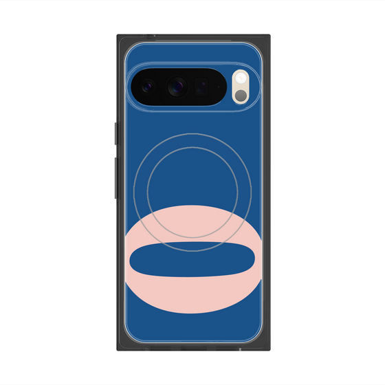 プレミアムスクエアケース with Pixelsnap［ オリジナル - initial color - Q navy ］