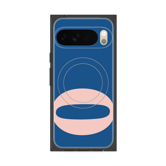 プレミアムスクエアケース with Pixelsnap［ オリジナル - initial color - Q navy ］
