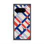 プレミアムスクエアケース with Pixelsnap［ ELLE - カットロゴ - スプリング ］