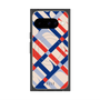 プレミアムスクエアケース with Pixelsnap［ ELLE - カットロゴ - スプリング ］