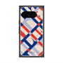 プレミアムスクエアケース with Pixelsnap［ ELLE - カットロゴ - スプリング ］