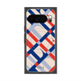 プレミアムスクエアケース with Pixelsnap［ ELLE - カットロゴ - スプリング ］