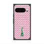 プレミアムスクエアケース with Pixelsnap［ ELLE - ロゴモノグラム ］