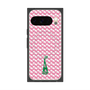 プレミアムスクエアケース with Pixelsnap［ ELLE - ロゴモノグラム ］